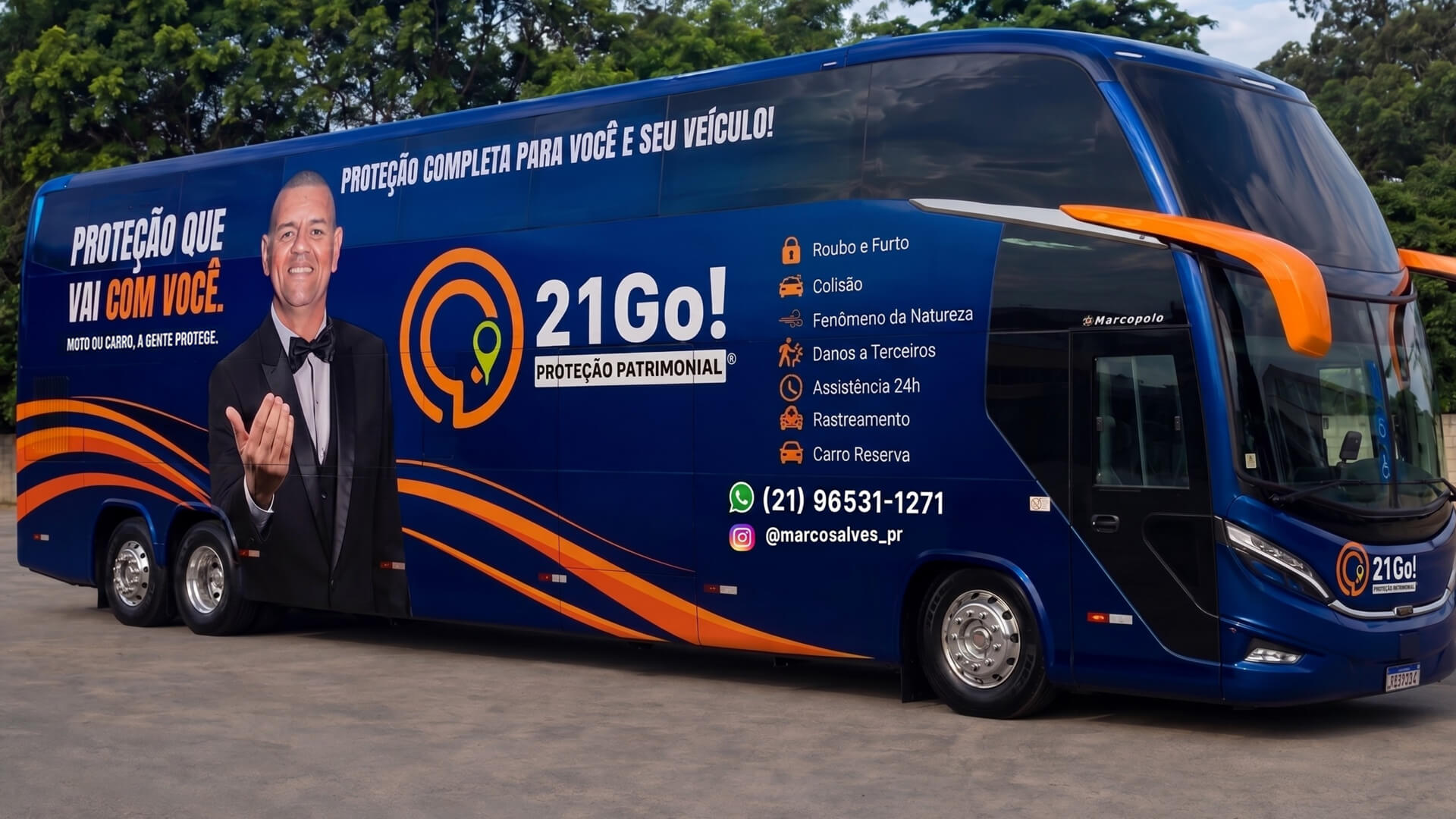 Ônibus do Pastor Marcos Alves, memória de quando ele era motorista